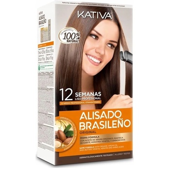 Brazilian Straightening Kit - Sada s keratínom na narovnanie vlasov
